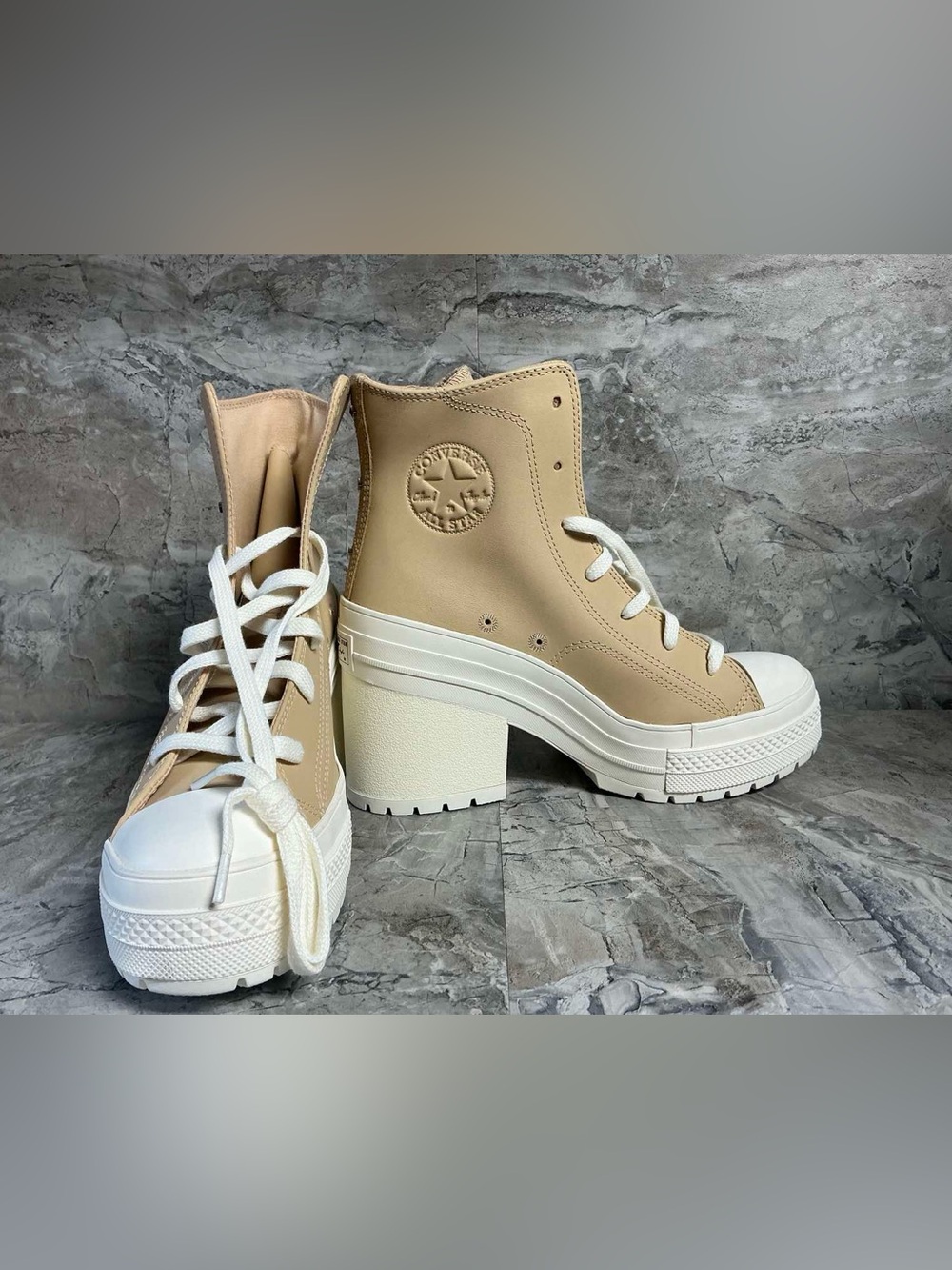 Converse CHUCK 70 DE LUXE HEEL PLATFORM - High heeled ankle boots - Picture 8 of 8